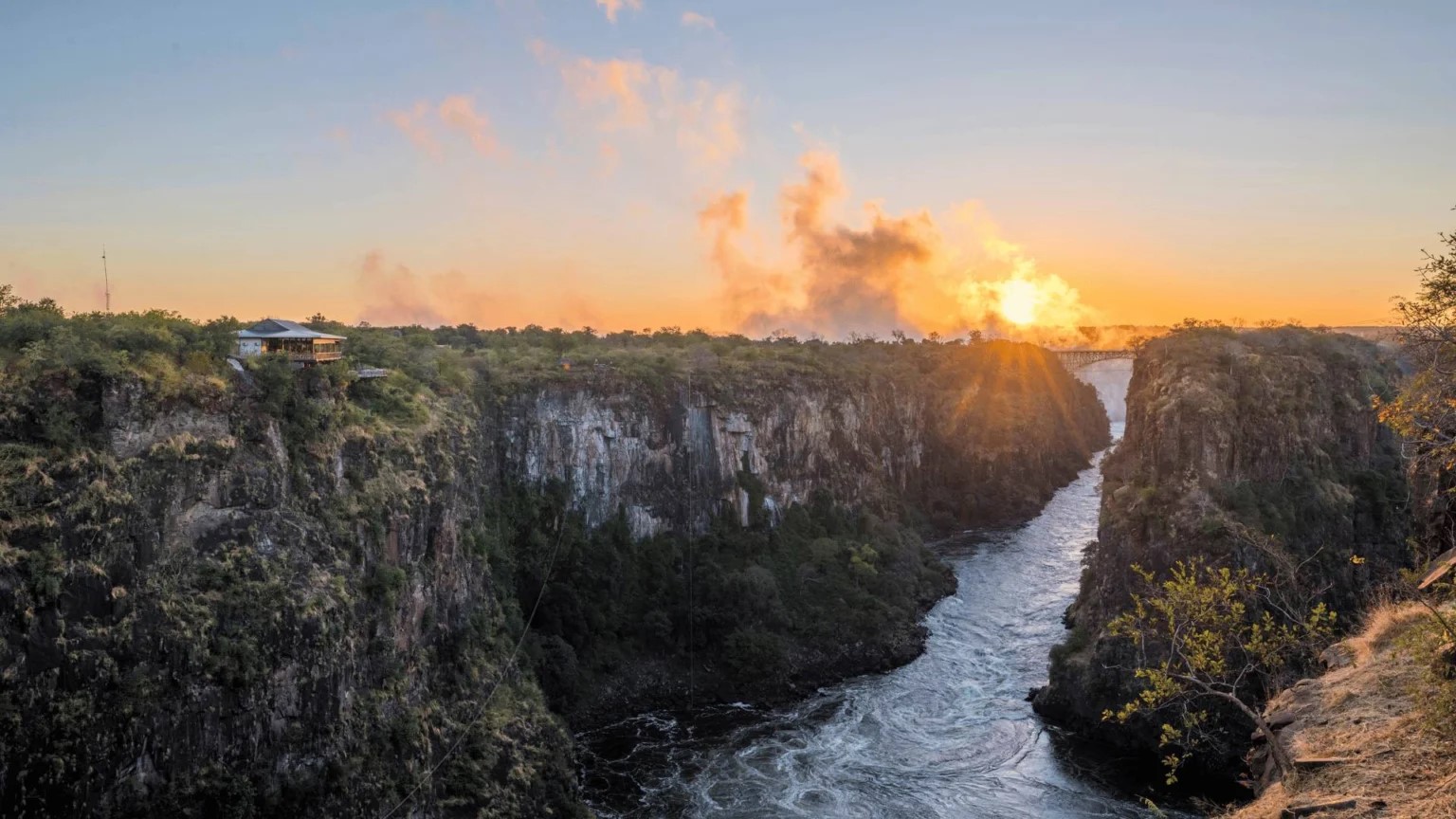 Scenic road transfer near Victoria Falls